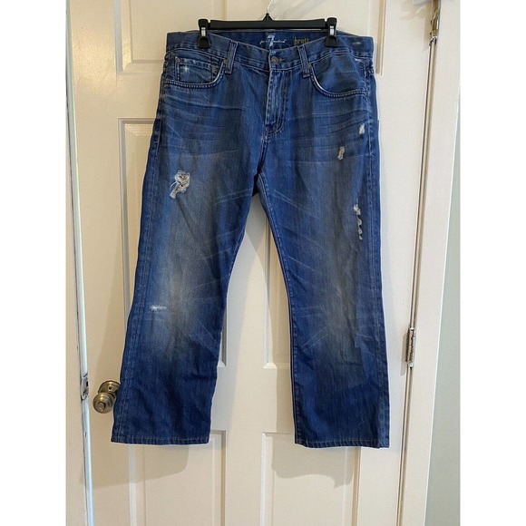 7 For All Mankind Other - Seven 7 For All Mankind Mens Jeans Brett 34x 36